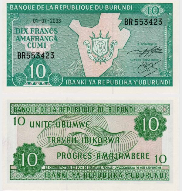 2003 - 10 Francs