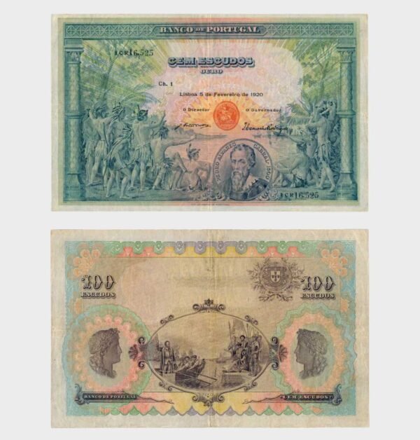 1920 - 100 Escudos - Ch.1