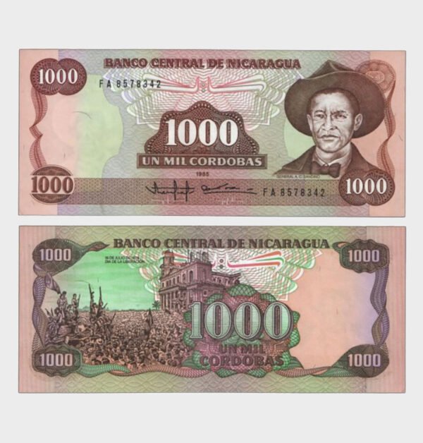 1985 - 1000 Cordobas