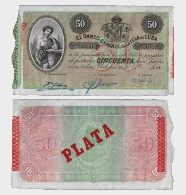 1896 - 50 Pesos