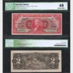 1947 - 2 Colones - ICG