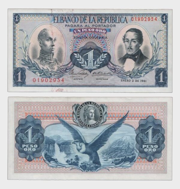 1961 - 1 Peso