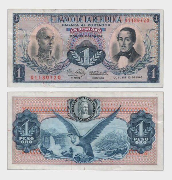 1963 - 1 Peso