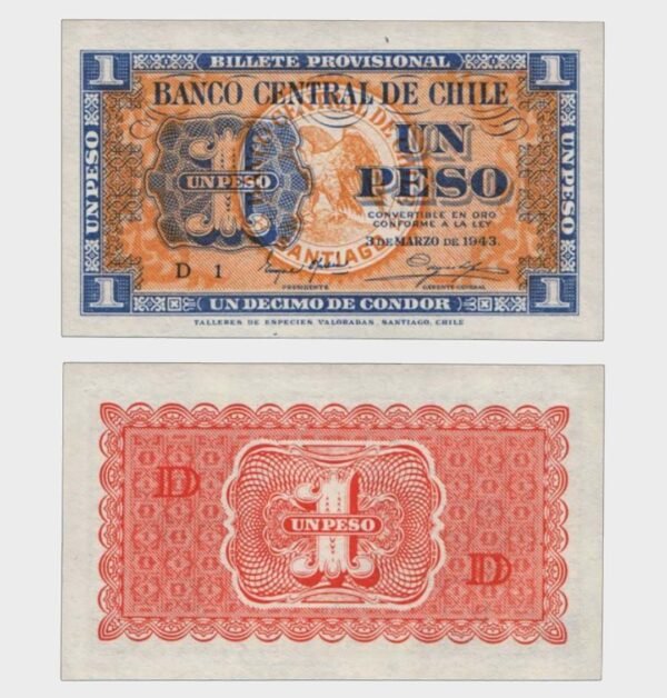 1943 - 1 Peso