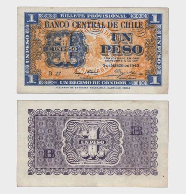 1943 - 1 Peso