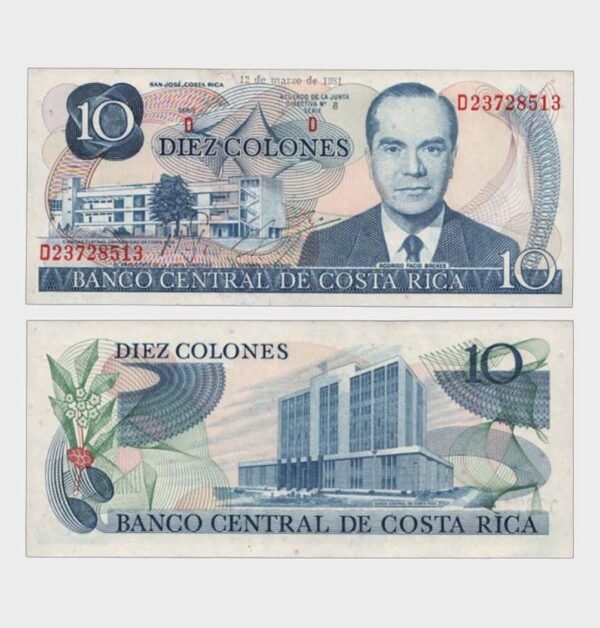 1981 - 10 Colones