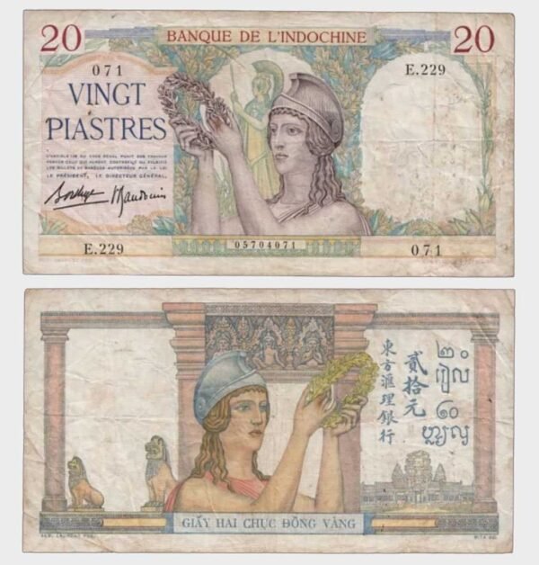 1936 - 20 Piastres
