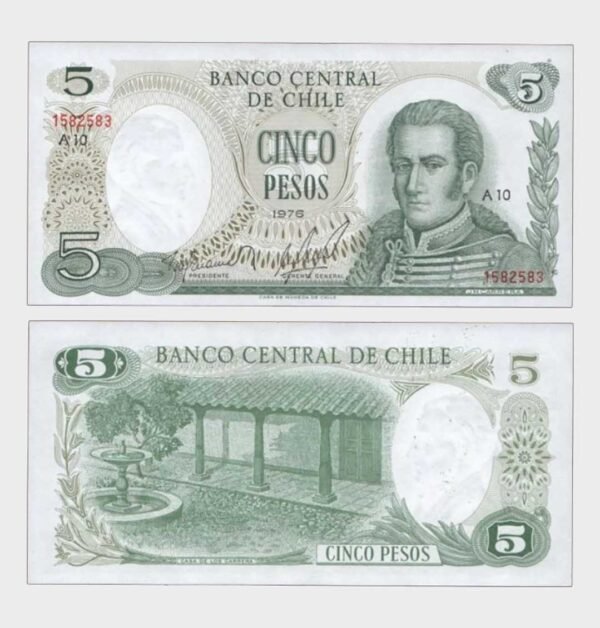 1976 - 5 Pesos