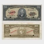 1960 - 20 Pesos - MUESTRA