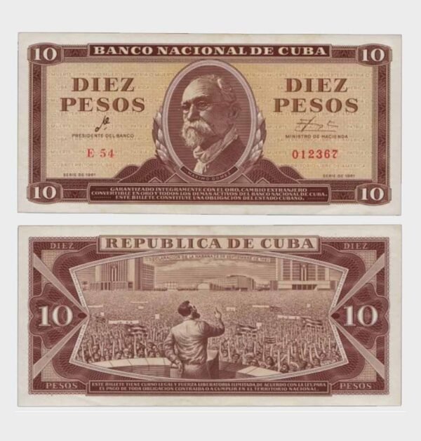 1961 - 10 Pesos