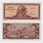 1978 - 10 Pesos - ESPECIMEN