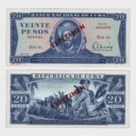 1978 - 20 Pesos - ESPECIMEN