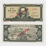 1980 - 1 Peso - ESPECIMEN