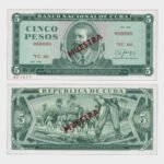 1986 - 5 Pesos - MUESTRA