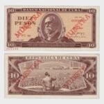 1986 - 10 Pesos - MUESTRA