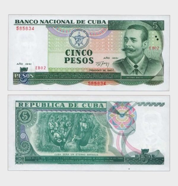 1991 - 5 Pesos
