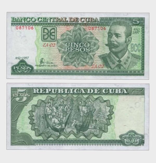 1997 - 5 Pesos
