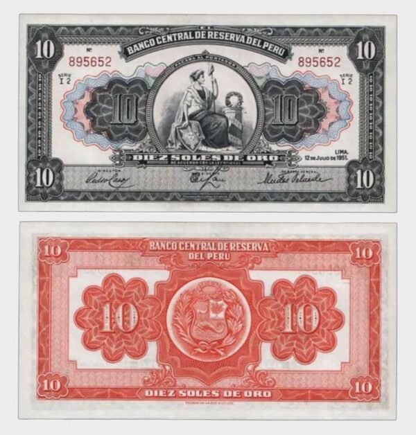 1951 - 10 Soles