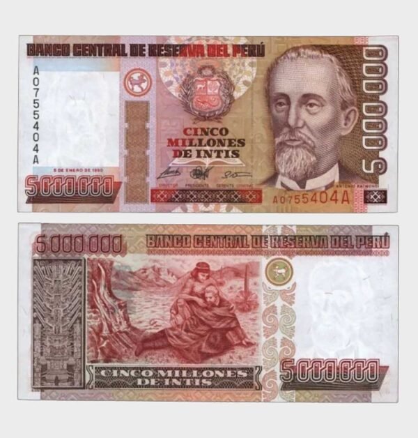 1990 - 5.000.000 Intis