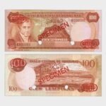 1975 - 100 Lempiras - SPECIMEN