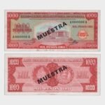 1964 - 1000 Pesos - SPECIMEN