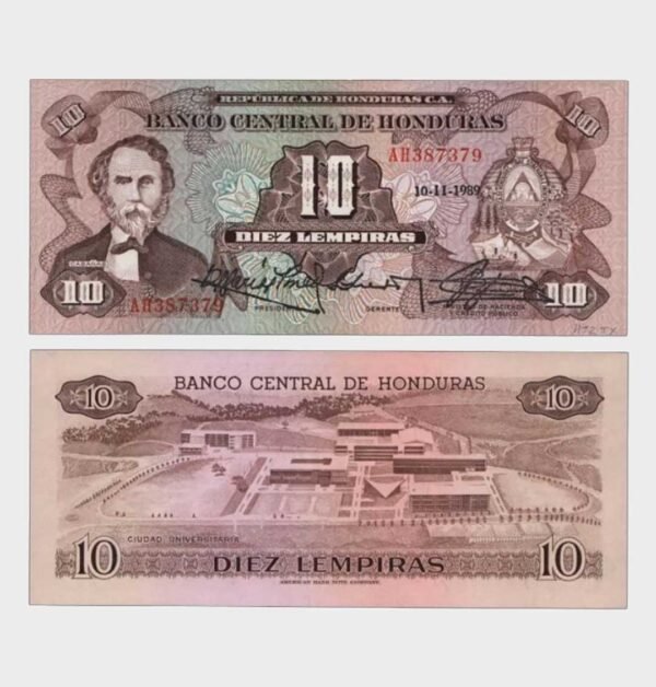 1989 - 10 Lempiras