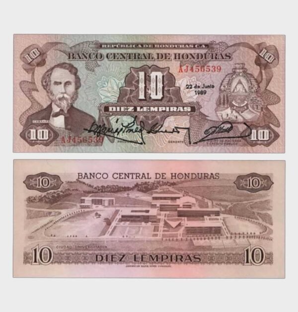 1989 - 10 Lempiras
