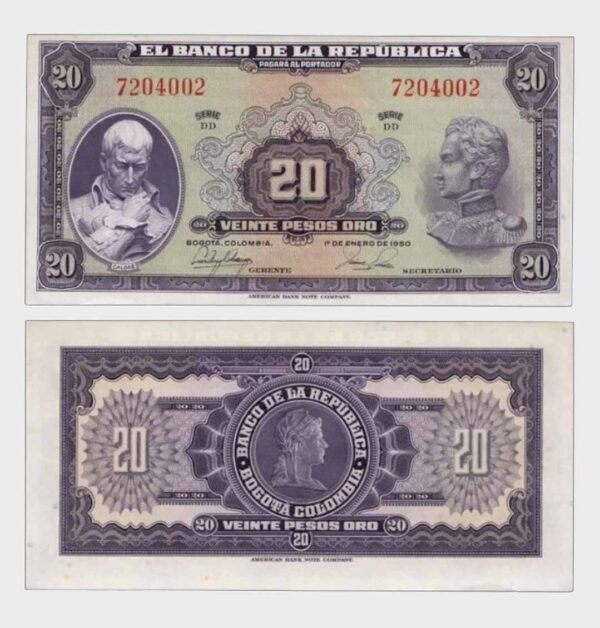 1950 - 20 Pesos