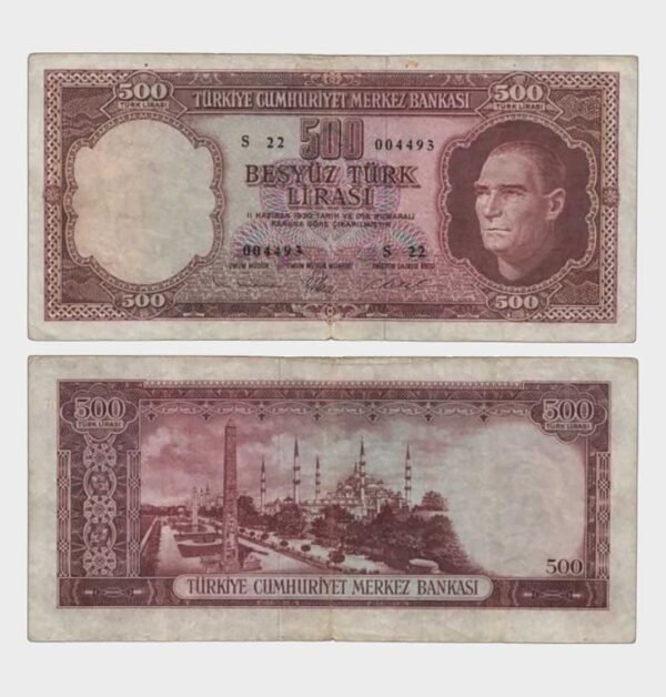 1962 - 500 Lira