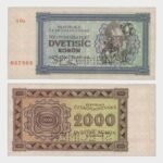 1945 - 2000 Korun - SPECIMEN