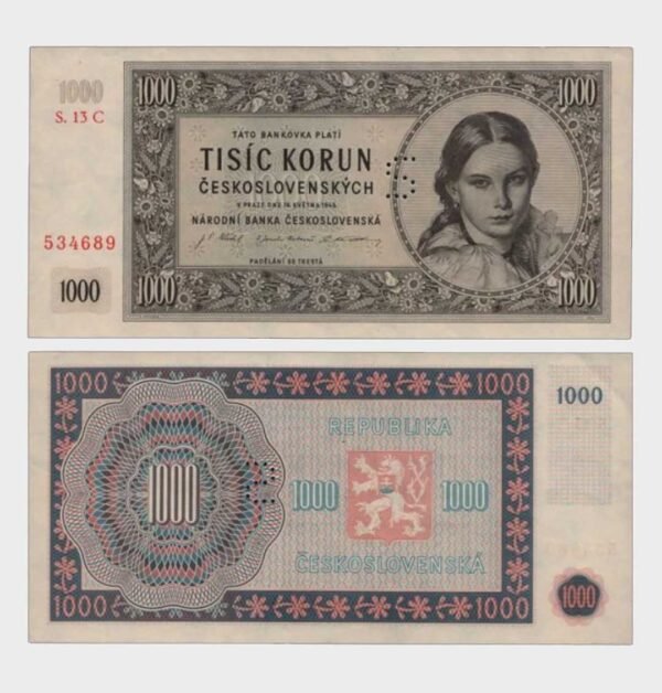 1945 - 1000 Korun - "S"