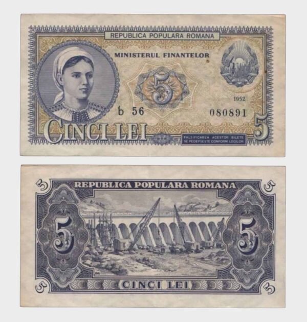 1952 - 5 Lei