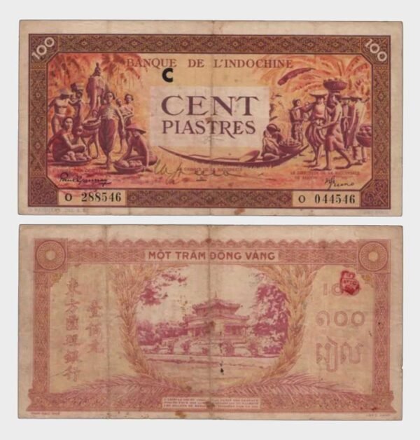 1942 - 100 Piastres