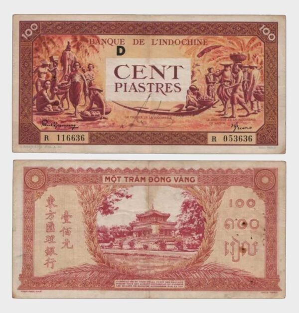 1942 - 100 Piastres