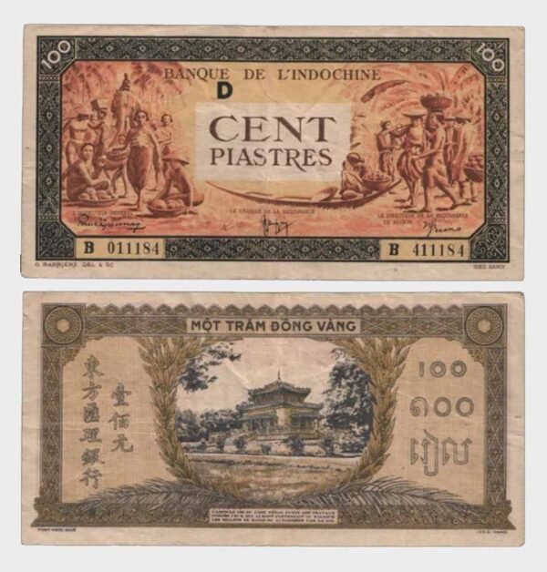 1942 - 100 Piastres