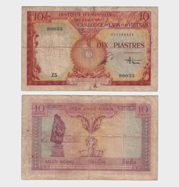 1953 - 10 Piastres