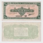 1945 - 1/2 Rupiah