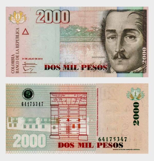 2014 - 2000 Pesos