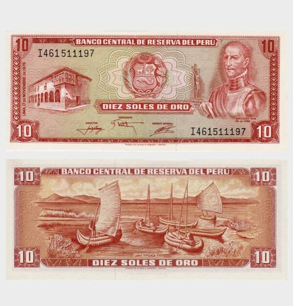 1976 - 10 Soles