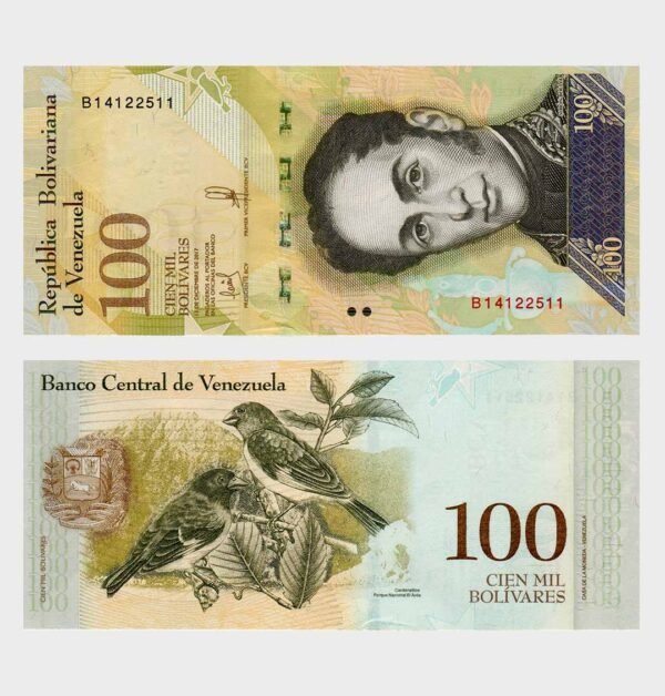 2017 - 100.000 Bolivares