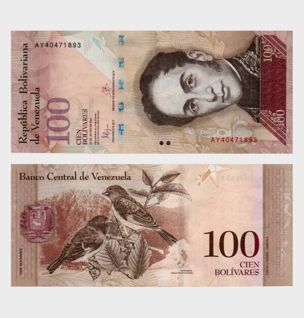 2015 - 100 Bolivares