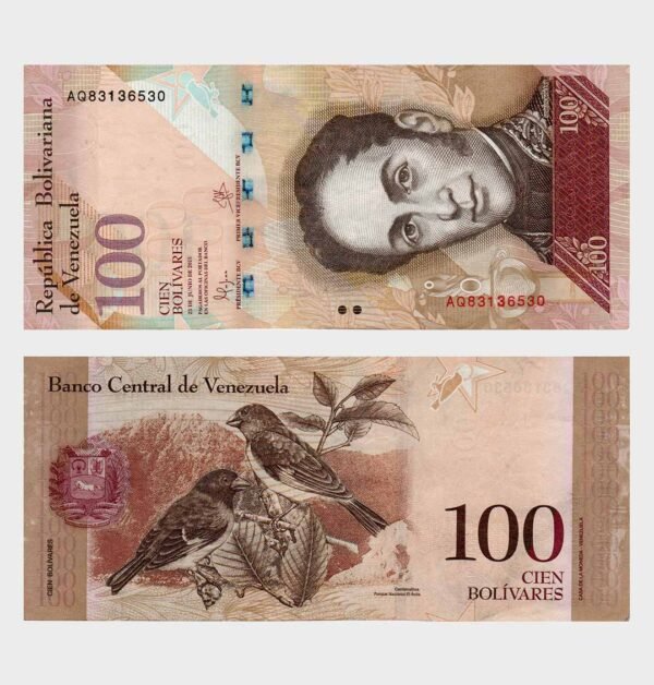 2015 - 100 Bolivares
