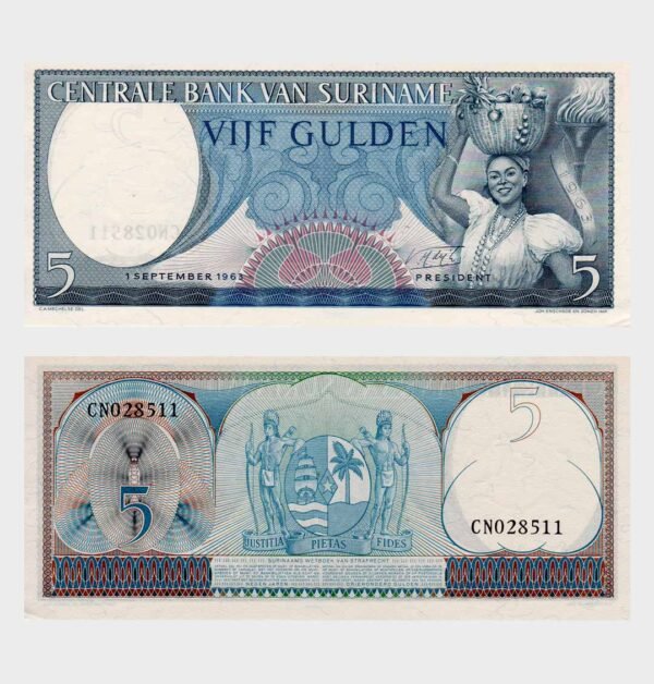 1963 - 5 Gulden
