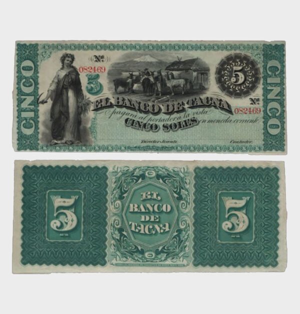 18xx - 5 Soles - REMAIDNER