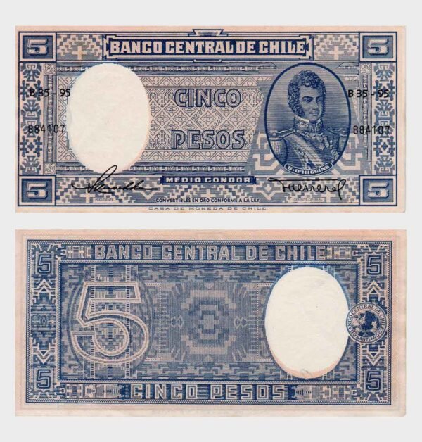 1947 - 5 Pesos