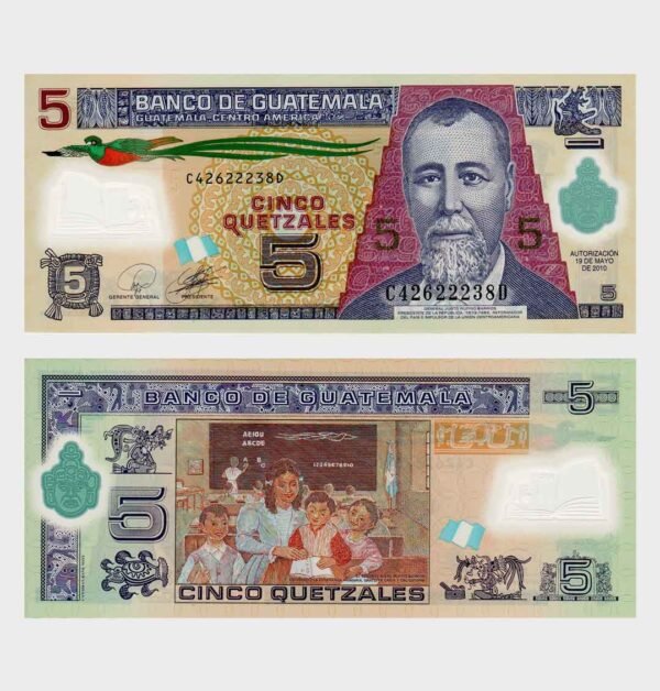 2010 - 5 Quetzales