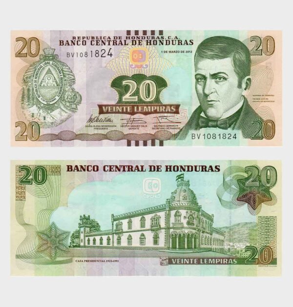 2012 - 20 Lempiras