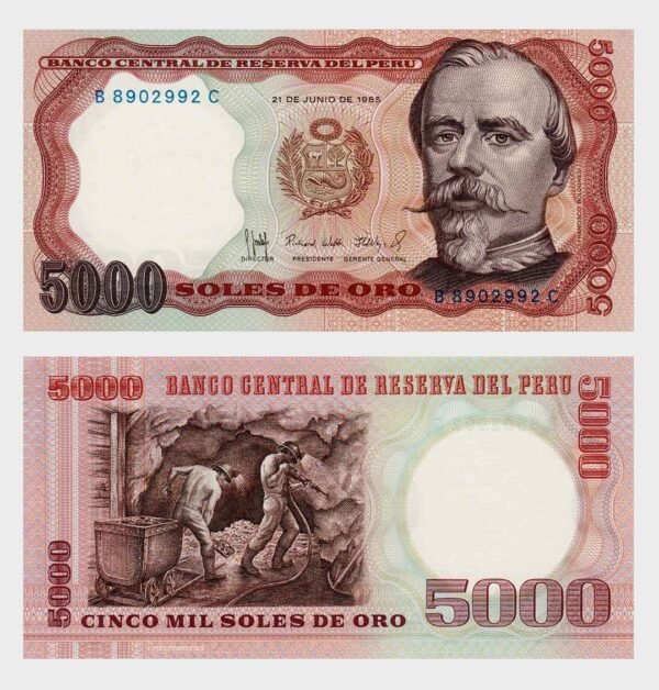 1985 - 5000 Soles