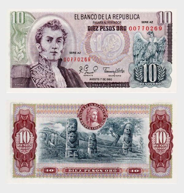 1980 - 10 Pesos