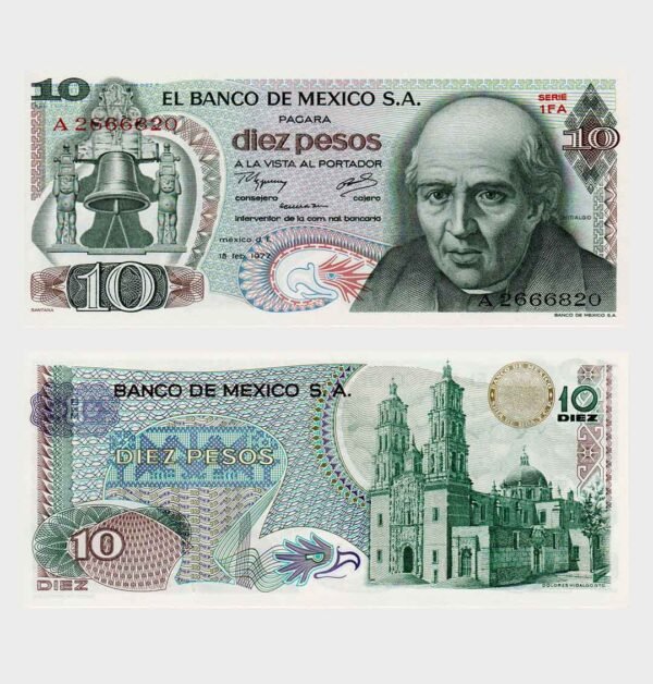 1977 - 10 Pesos